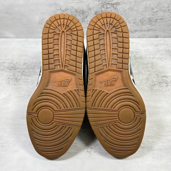 Nike Dunk Sky Hi Print Hidden Wedge Sneakers - Women's Size 7.5 - Silver Tie Dye - Picture 10 of 11